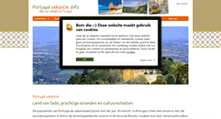 Desktop Screenshot of portugal-vakantie.info
