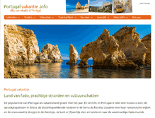 Tablet Screenshot of portugal-vakantie.info